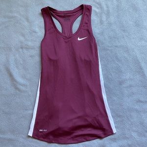 Nike Dri-Fit Razor Back Tank- Small